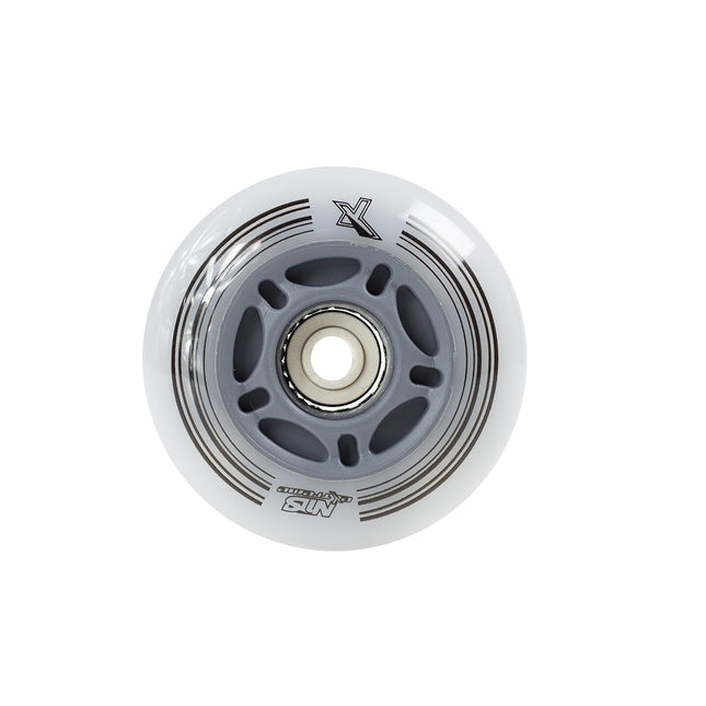 Weiße LED-Inlinerollen, 82A, 70mm (4er-Set)