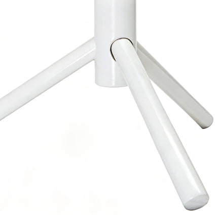 White Pine Coat Stand with 8 Hooks, Adjustable Height