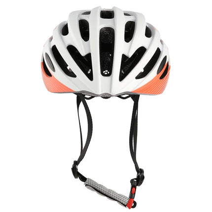 Helm Weiß-Rot Größe L, 57-61 cm
