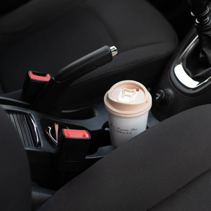 White Thermal Cup, 18 oz, Insulated