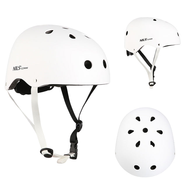 Weißer XS Helm, Größe 48-52cm
