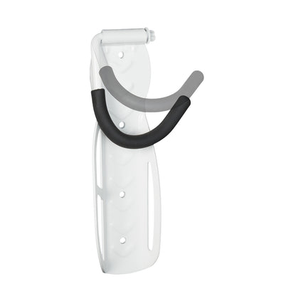 Weißes Fahrradhalter Wand 4er Set