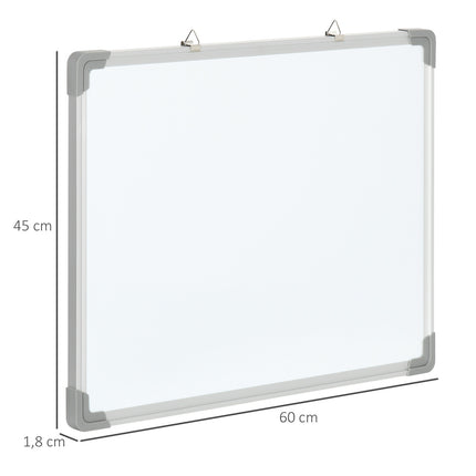 Magnetische Whiteboard-Staffelei-Set mit Markern und Magneten, 60x45cm