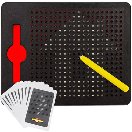 Bílá tabule + magnetické kuličky + stylus s magnetem