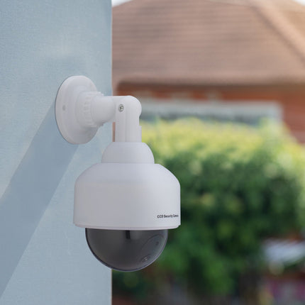 White camera dummy dome shape