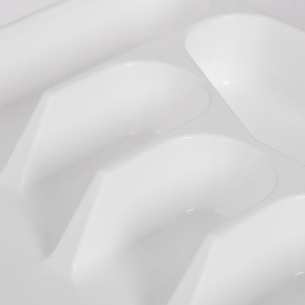 Ensemble de 2 range-couverts blancs