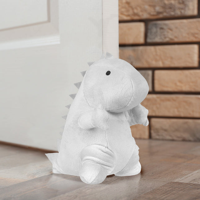 Weißer Türstopper Dino