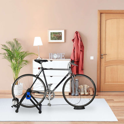 White floor protection mat in set of 8