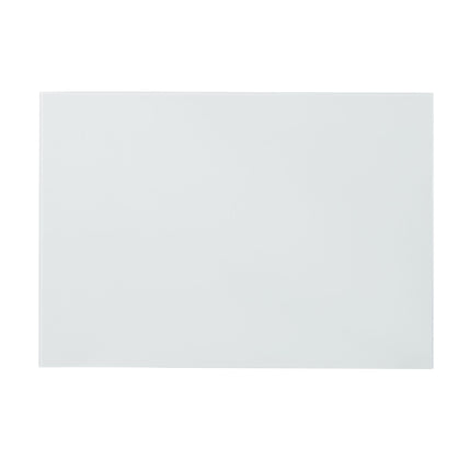 Magnettafel aus weißem Glas