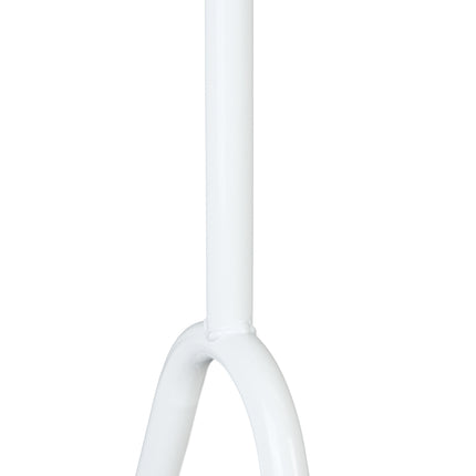 Cintre en métal blanc
