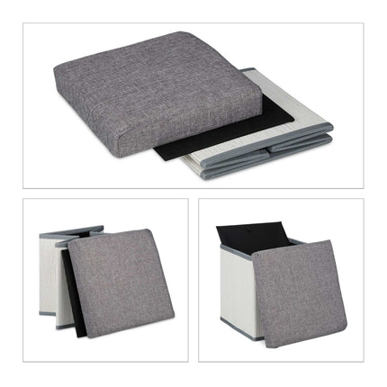 White pallet with storage space