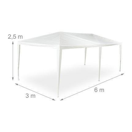 Pavilon 3x6 m, bílý