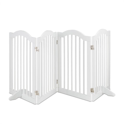 Portail de sécurité blanc 70 cm