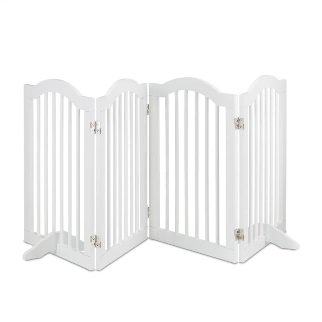 Weißes Sicherheitstor 70 cm