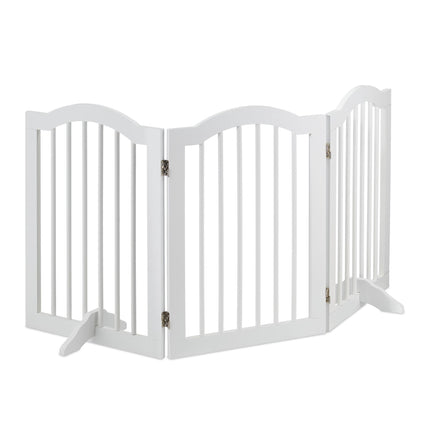 White security gate 70 cm