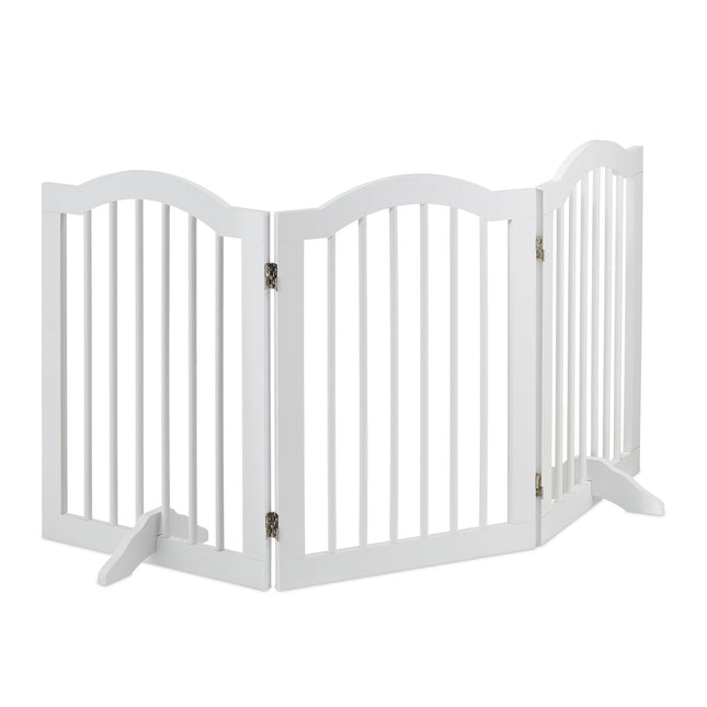 Weißes Sicherheitstor 70 cm