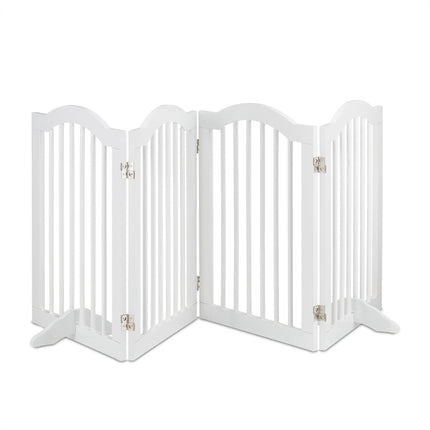 Portail de sécurité blanc 70 cm