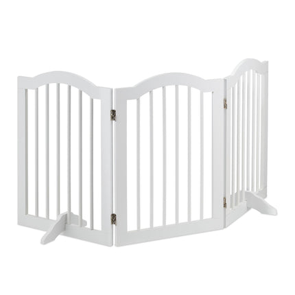 White security gate 70 cm