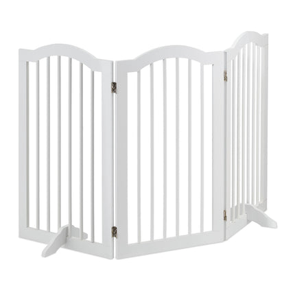 Portail de sécurité blanc 92 cm