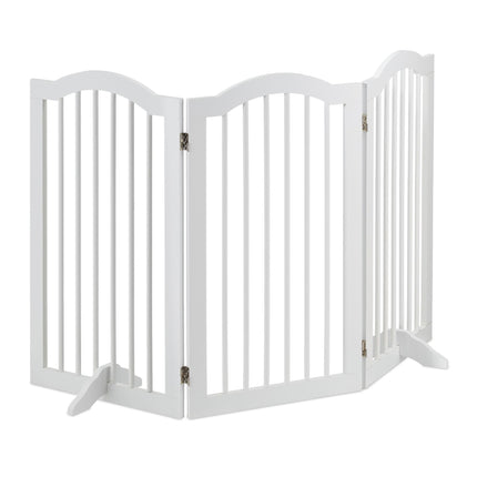 Portail de sécurité blanc 92 cm