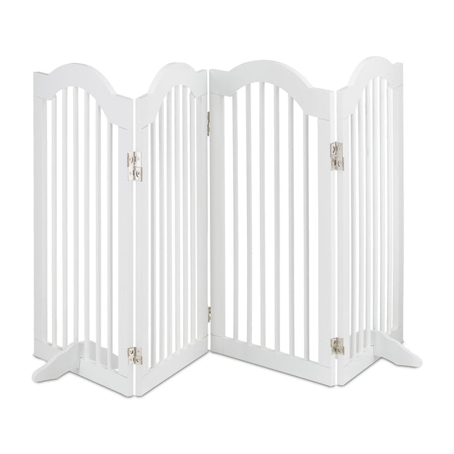 Weißes Sicherheitstor 92 cm