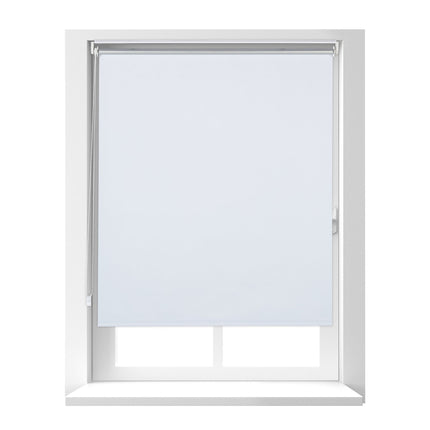Weißes Thermorollo 160 cm lang