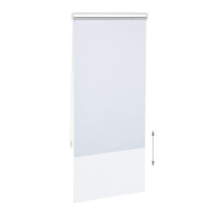 Store enrouleur thermique blanc de 220 cm de long