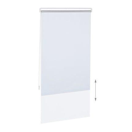 Store enrouleur thermique blanc de 220 cm de long