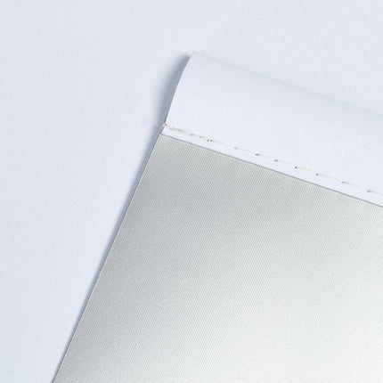 Store enrouleur thermique blanc de 220 cm de long