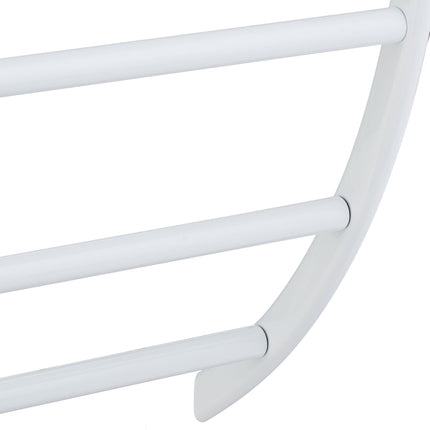 Porte-serviettes mural blanc