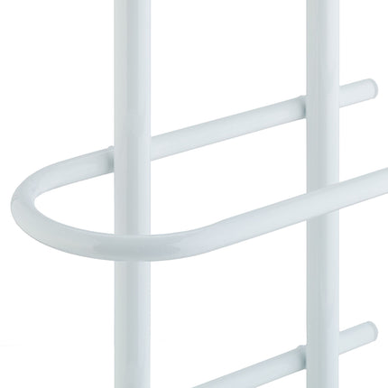 Porte-serviettes blanc à 3 barres
