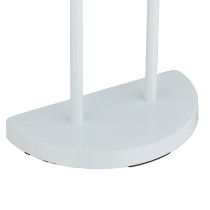 Porte-serviettes blanc à 3 barres