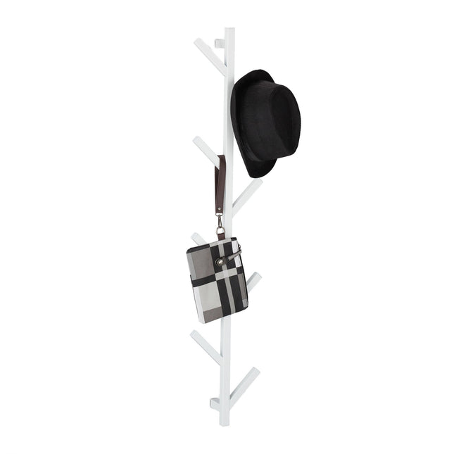 White tree-shaped coat hanger
