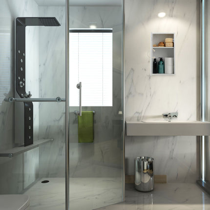 Weißer Wandschrank Badezimmer