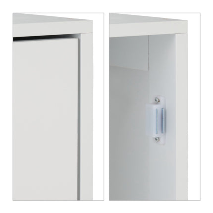 Weißer Wandschrank Badezimmer