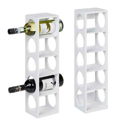 Weißweinregal 2er Set