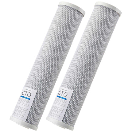 Whole House Water Filter Cartridge 4.5x20 CTO, 2 Pack