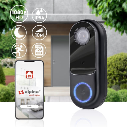 WiFi-Türklingel mit 1080p-Kamera 12-24 V