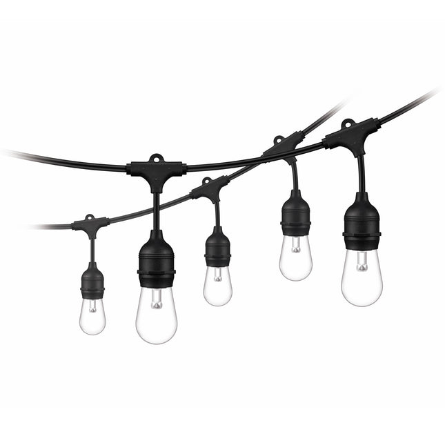 WiFi Lichterkette 12 Lichtquellen 12W IP65 14,8m