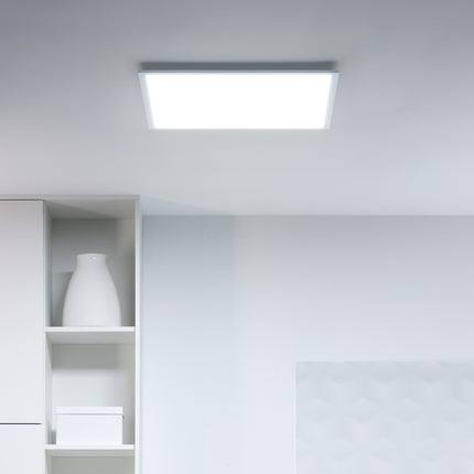 WiFi čtvercový panel 60x60 cm 36W 3400lm, teplá-studená bílá