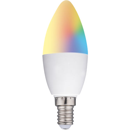 Ampoule LED WiFi intelligente E14 RGBW 4,9 W 470 lm