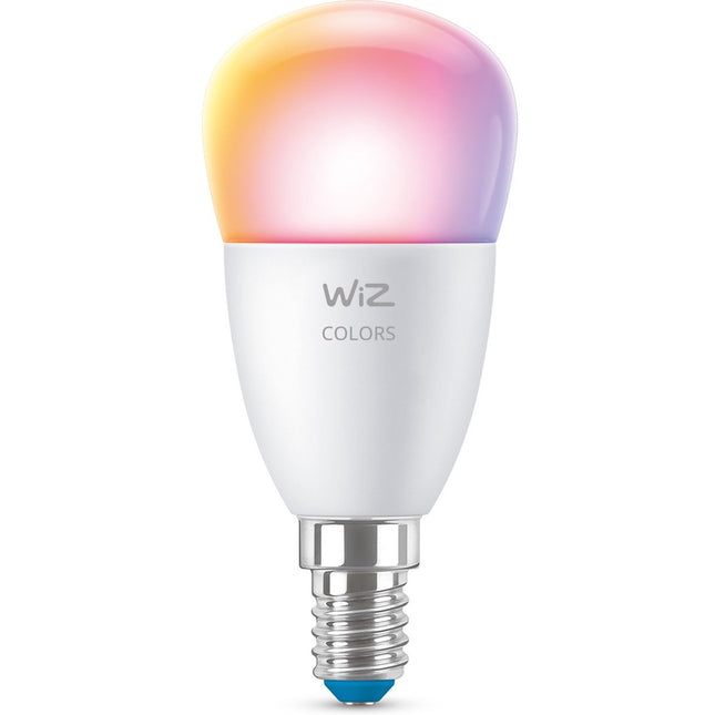WiFi chytrá LED žárovka E14 P45 40W 470lm, barevná