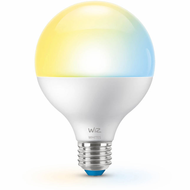 WiFi chytrá LED žárovka E27 G95 75W 1055lm teplá-studená bílá