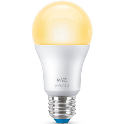 Ampoule LED connectée WiFi E27 normale 60 W 806 lm, intensité variable, blanc chaud