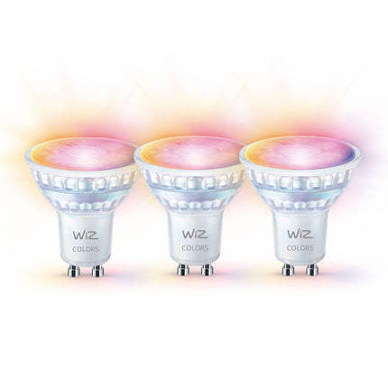 WiFi Smart LED GU10 50W 345lm Color + Warm-cool white 3-pack
