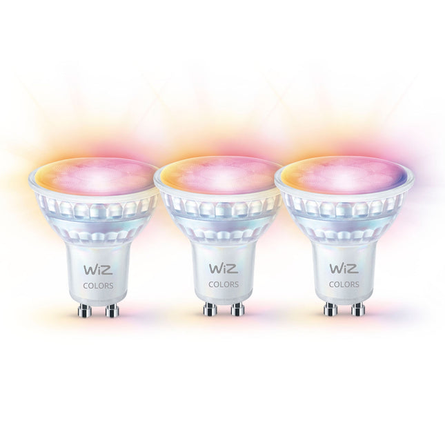 WiFi Smart LED GU10 50W 345lm Color + Warm-cool white 3-pack