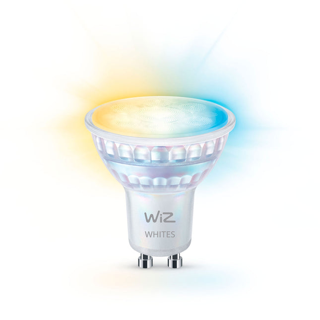 WiFi chytrá LED žárovka GU10 50W 345lm teplá-studená bílá, 1 ks
