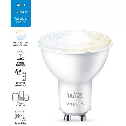 WiFi Smart LED GU10 50W 345lm Warm-Kaltweiß