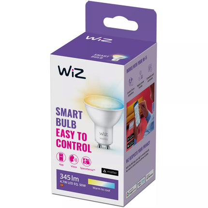 WiFi Smart LED GU10 50W 345lm Warm-Kaltweiß