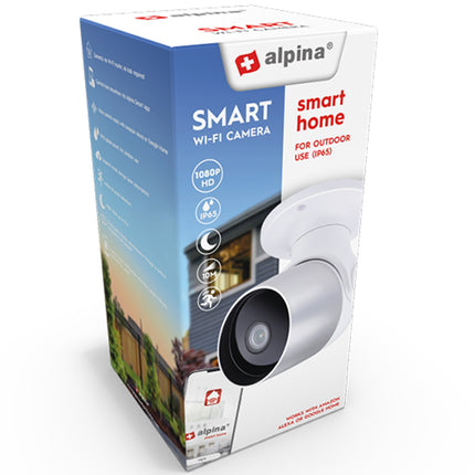 Caméra extérieure intelligente WiFi 1080p